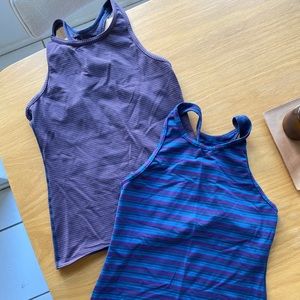 Outdoor Voices razor back tanks - bundle only